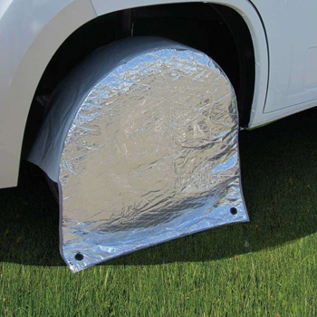 Protection pour roue de camping-cars